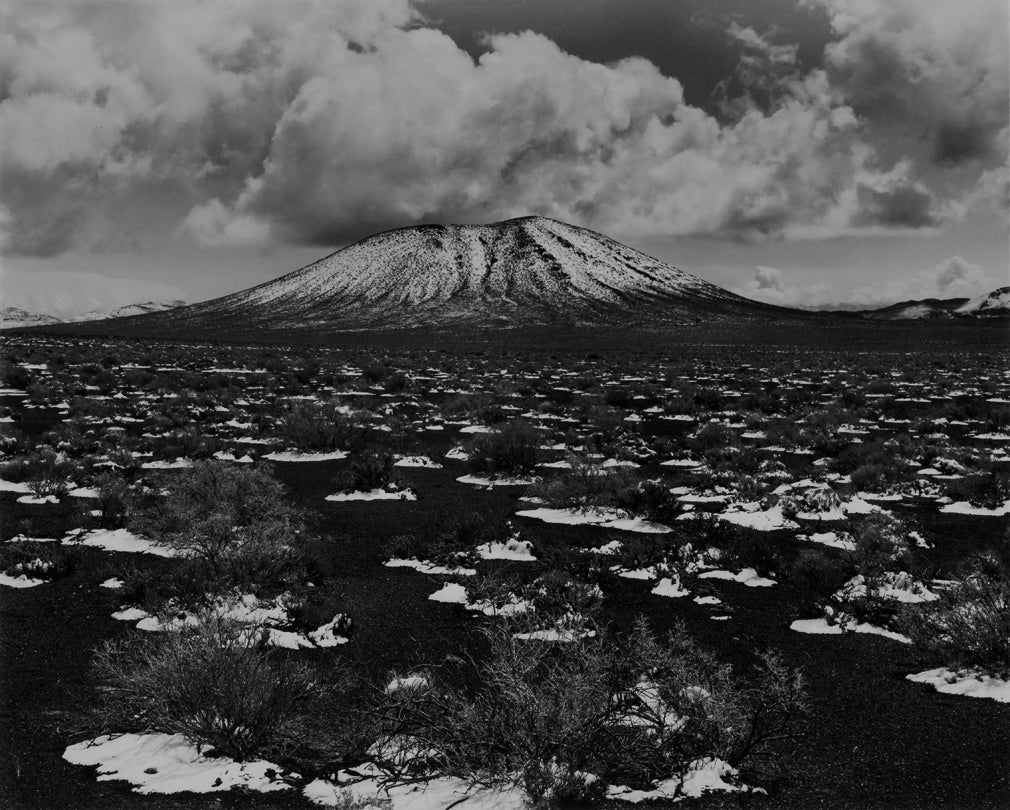 Snow on Ciders, Cinder Cone, Nevada  1962 Philip Hyde (1921–2006)