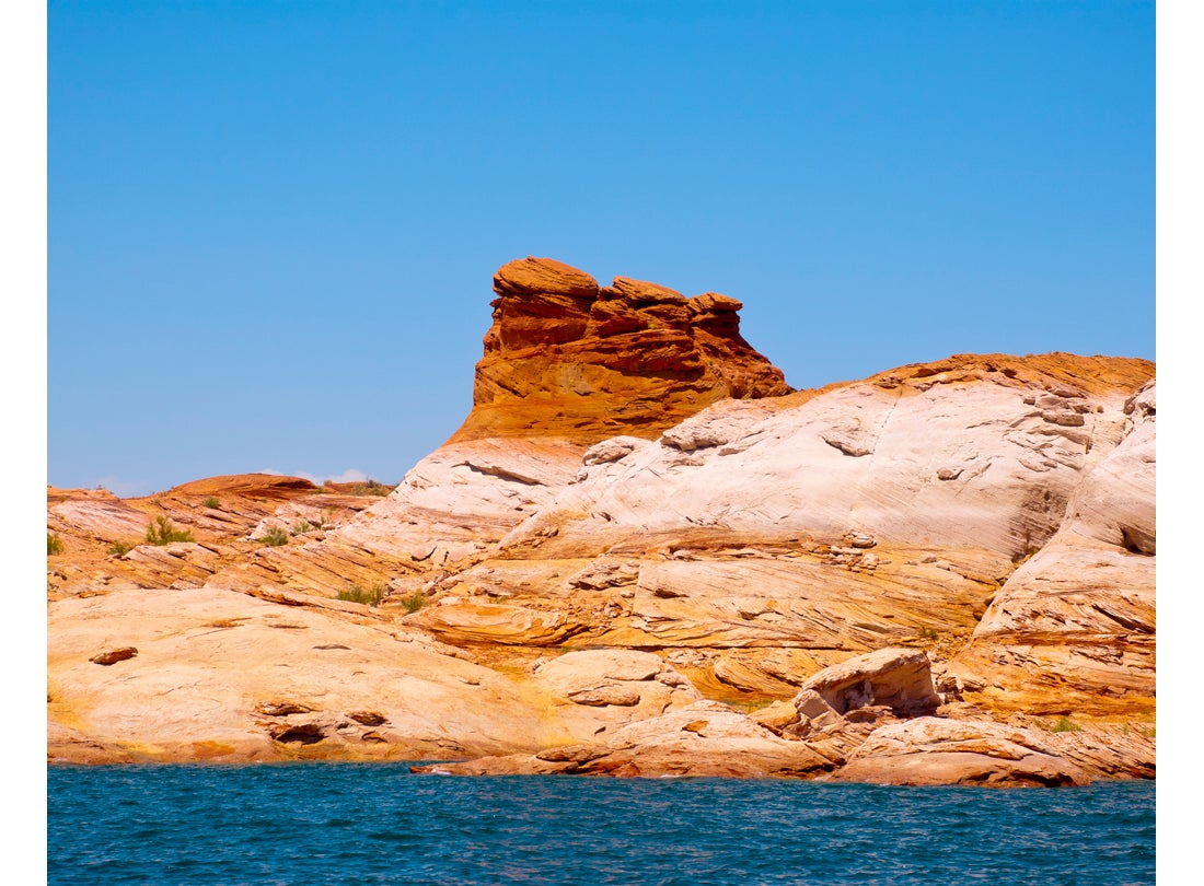 Lake Powell Cliffs, Glen Canyon, Arizona  2007