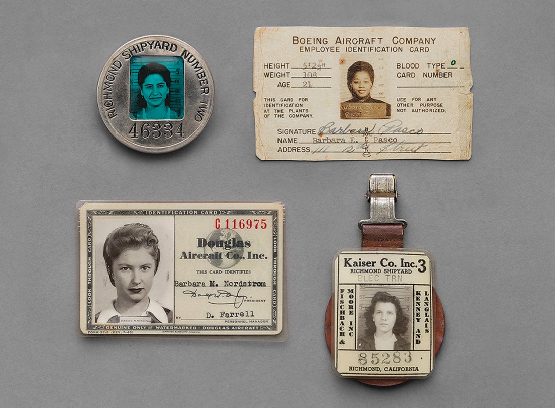 ID cards,  Rosie the Riveter/WWII Home Front National Historical Park