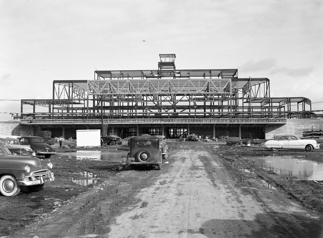 Terminal Building construction  1952  