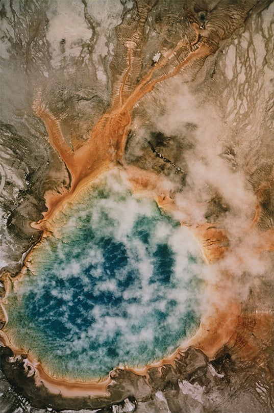 Geyser, Yellowstone National Park, Wyoming  1968