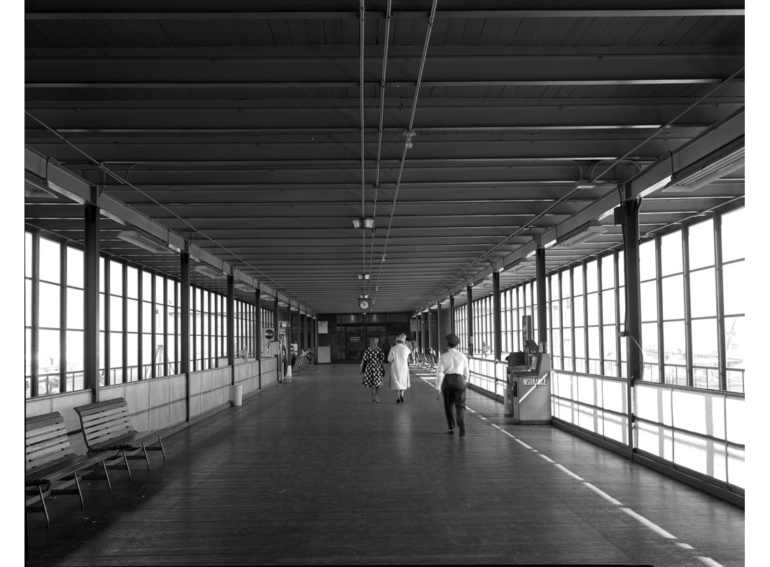 Terminal Building concourse connector  1959