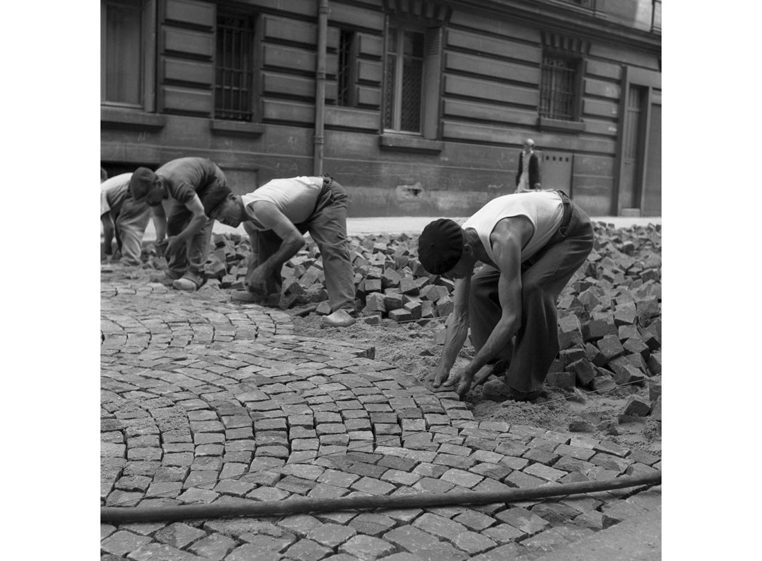 Cobblestone Layers, Paris, France