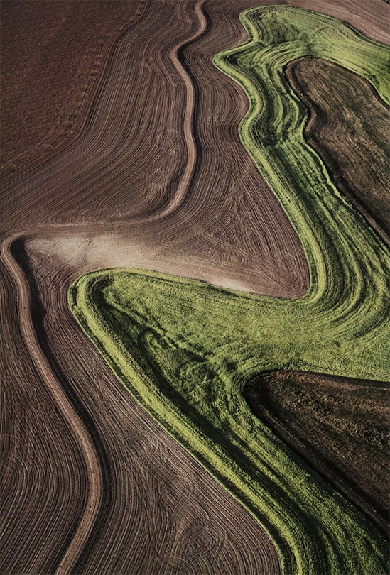 Contour Farming, Phillipsburg, Kansas  1977