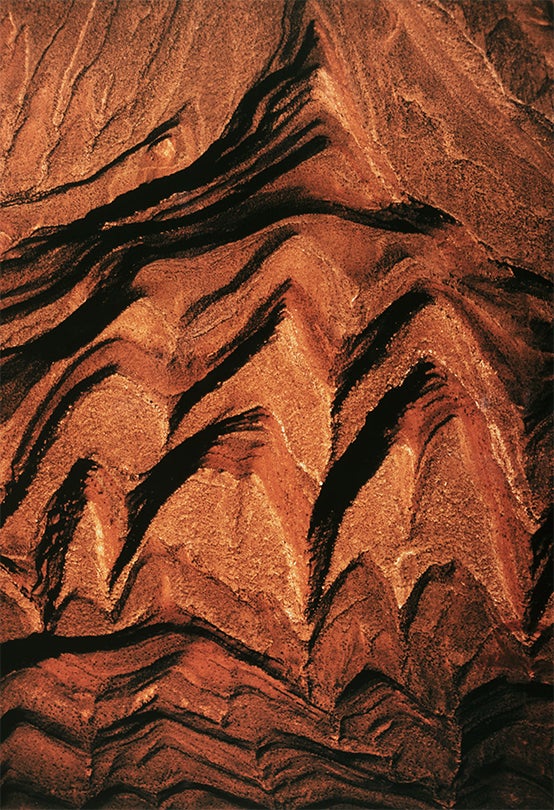 Detail of Anticline, Mexican Hat, Utah  1960