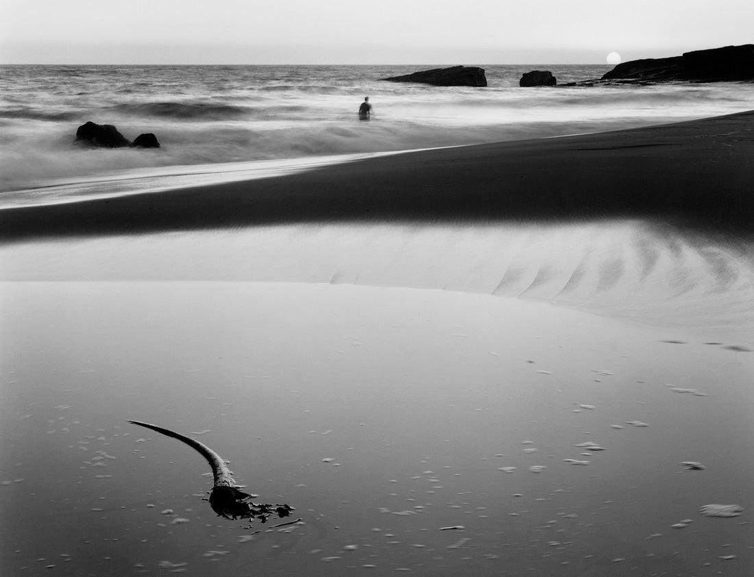 Sunset, Panther Beach, Near Santa Cruz, California  1979