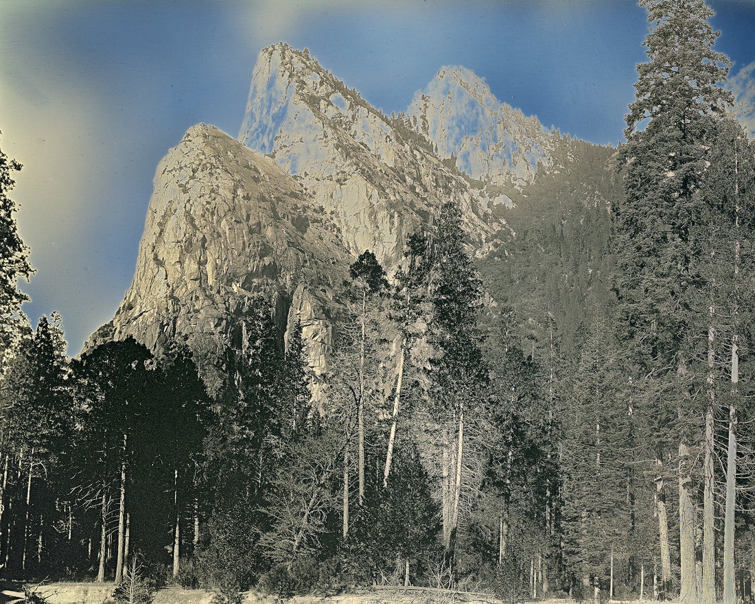 Three Brothers, Yosemite, California  