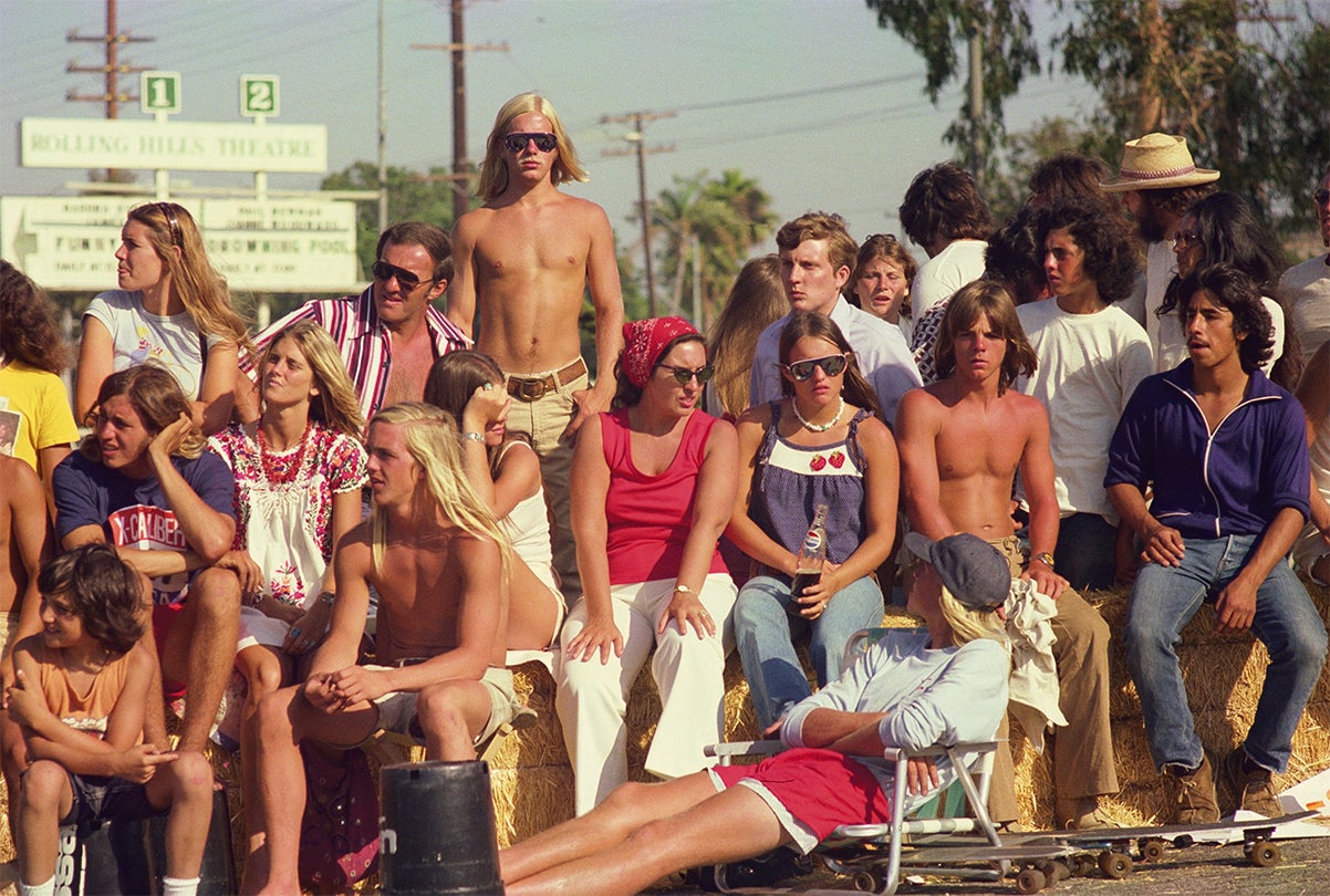 Skate Contest Spectators, Torrance (No.62)  1975