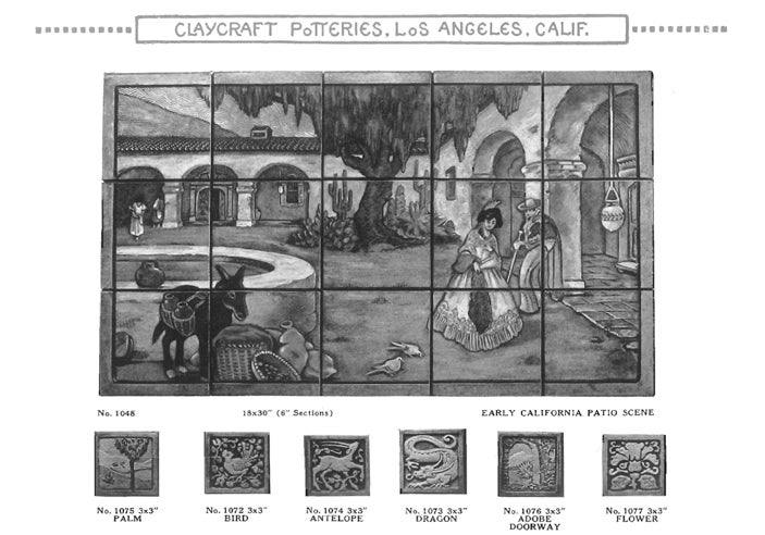 Claycraft Products catalog page  1920