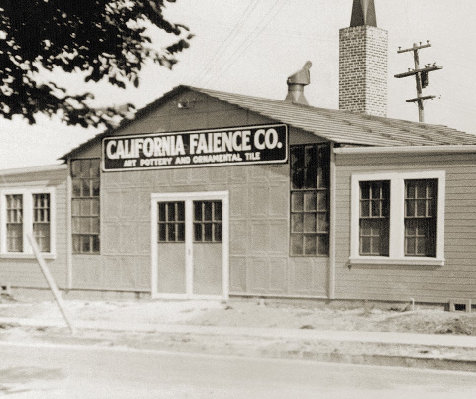 California Faience factory  c. 1925