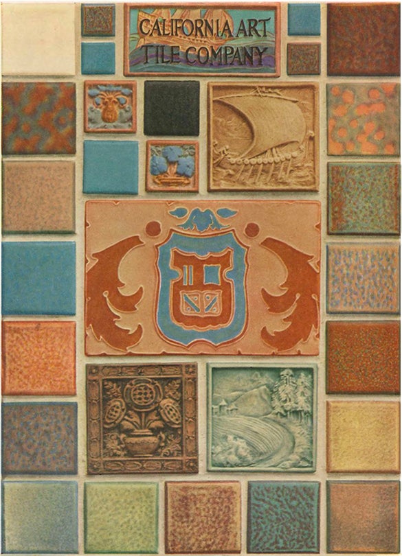 California Art Tile catalog page  c. 1930