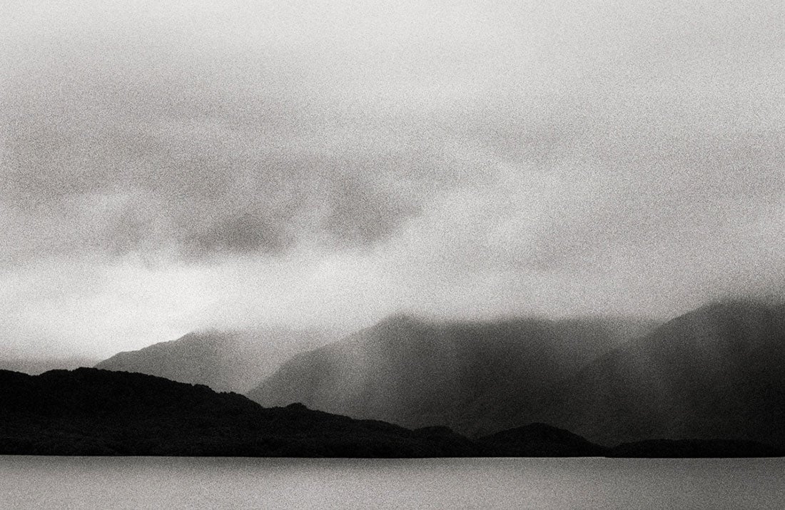 Rainfall, Lake Hawea, New Zealand  2016