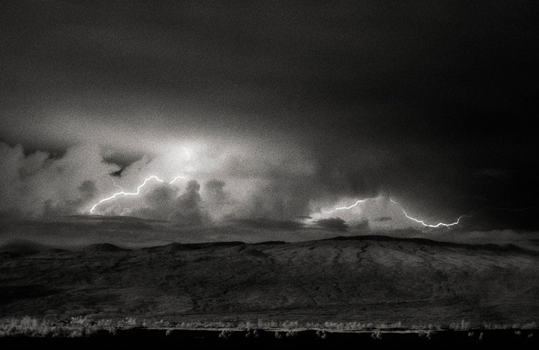 Lightning, Mauna Loa, Hawaii  2016