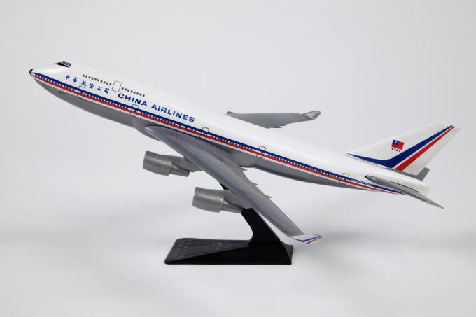 model aircraft: China Airlines, Boeing 747-400 | SFO Museum