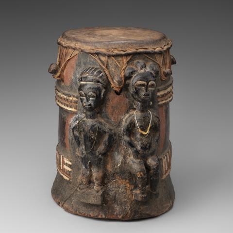 Drum, Republic of Côte d’Ivoire, Baule peoples