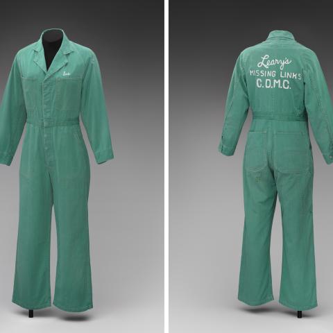 Continental Airlines coveralls, Sue Gaiser Graham  c. 1942–45