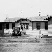 Administration Building at Mills Field Municipal Airport  c. 1927