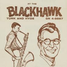  “Thelonious Alone in San Francisco”  1959, Jazz at the Blackhawk brochure  c. 1950s, Jimbo’s Bop City card  c. 1950s