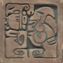 Pre-Hispanic Revival-style tile  c. 1925–35