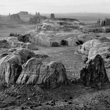 Monument Valley, Dusk, From Hunt’s Mesa, Arizona   2008