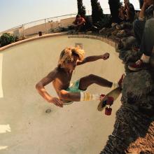 On the Rocks at Arthur's Pool, Santa Monica  1977